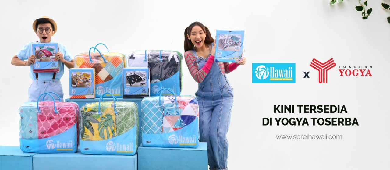 Sprei Hawai di Yogya Kawasan Jawa Tengah
